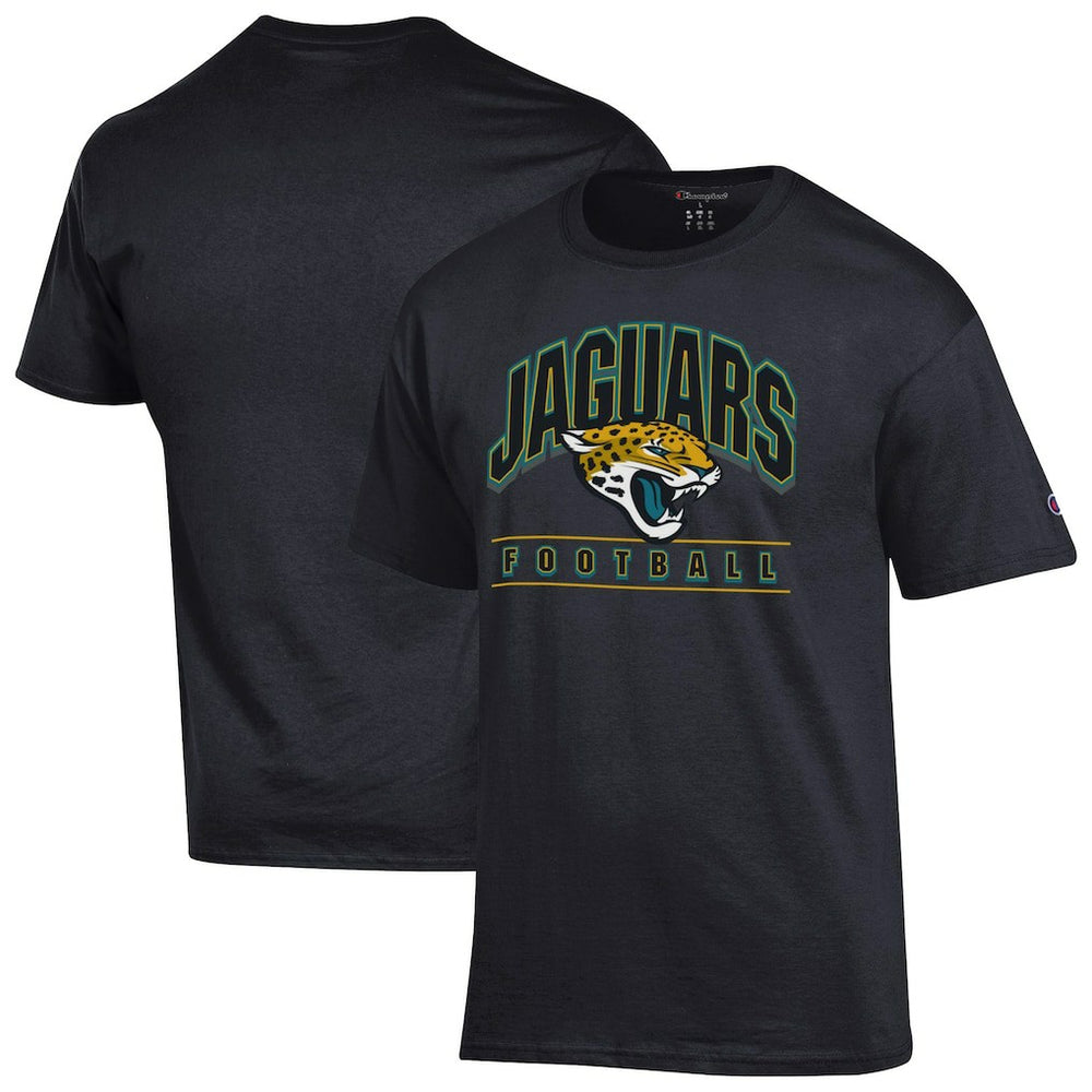 Jacksonville Jaguars Champion Football T-Shirt - Black discount