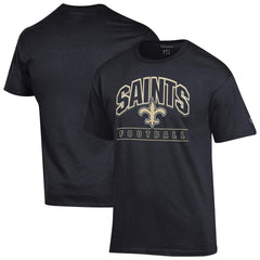 New Orleans Saints Champion Football T-Shirt - Black outlet