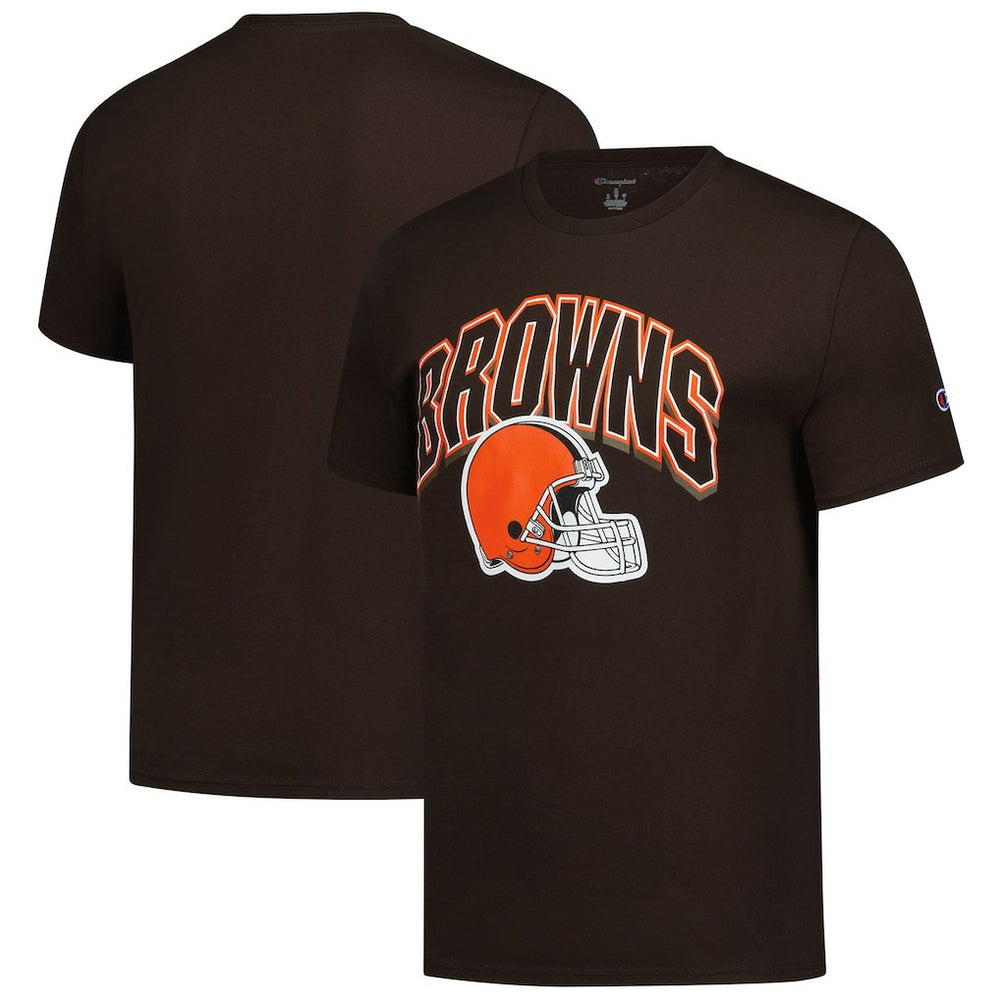 Cleveland Browns Champion Football T-Shirt - Brown discount