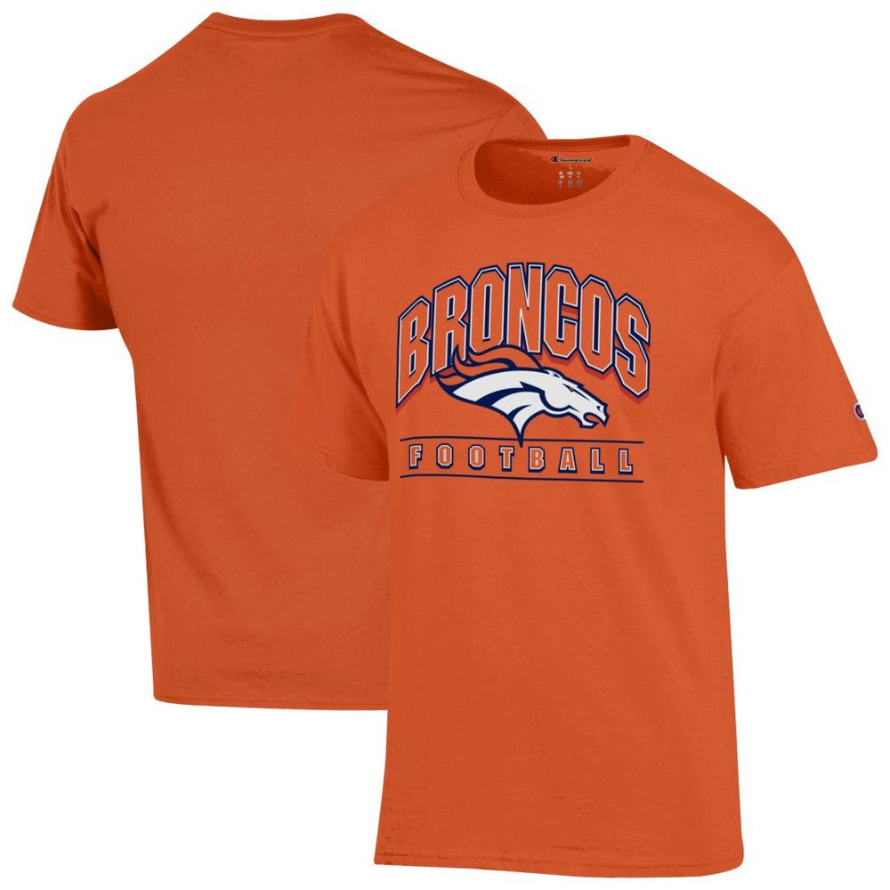 Denver Broncos Champion Football T-Shirt - Orange outlet
