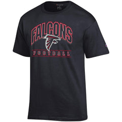 Atlanta Falcons Champion Football T-Shirt - Black cheap