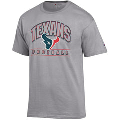 Houston Texans Champion Football T-Shirt - Heather Gray cheap