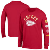 Kansas City Chiefs Champion Seal Long Sleeve T-Shirt - Red on sale