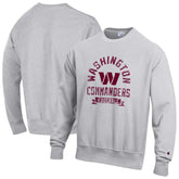 Washington Commanders Champion Reverse Weave Fleece Pullover Sweatshirt - Heather Gray on sale