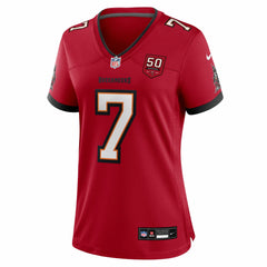 Bucky Irving Tampa Bay Buccaneers Women's 50th Season Team Game Jersey - Red | Nike discount