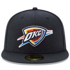 Oklahoma City Thunder 2025 NBA Finals Champions Side Patch 59FIFTY Fitted Hat - Navy | New Era sale