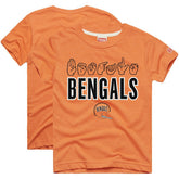 Cincinnati Bengals Homage Youth Love Sign x ASL 2.0 Tri-Blend T-Shirt - Orange online