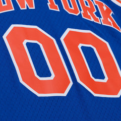 MF DOOM x NY Knicks x A New York Story Fashion Jersey - Blue | Mitchell & Ness outlet