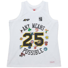 x NBA x AMP Mesh Tank Top - White | Mitchell & Ness online