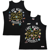 x NBA x AMP Mesh Tank Top - Black | Mitchell & Ness shop