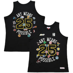 x NBA x AMP Mesh Tank Top - Black | Mitchell & Ness shop