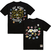 x NBA x AMP T-Shirt - Black | Mitchell & Ness shop