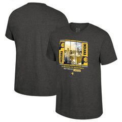 Indiana Pacers Stadium Essentials Unisex Skyline Boxout T-Shirt - Charcoal online