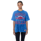Buffalo Bills New Era Women's Throwback Oversized T-Shirt - Royal outlet