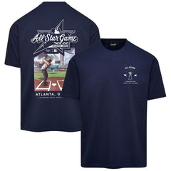 Atlanta Braves Eastside Golf 2025 MLB All-Star Game Stadium T-Shirt - Navy