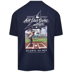 Atlanta Braves Eastside Golf 2025 MLB All-Star Game Stadium T-Shirt - Navy