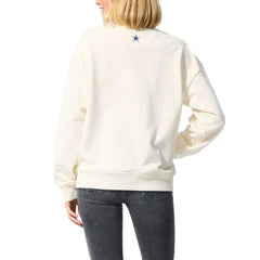 Dallas Cowboys Terez Unisex Technicolor Crewneck Sweatshirt - White discount