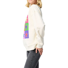 Dallas Cowboys Terez Unisex Technicolor Crewneck Sweatshirt - White discount