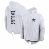Dallas Cowboys Type Play Down Full-Zip Jacket - White on sale
