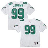 Jerome Brown Philadelphia Eagles 1991 Authentic Throwback Retired Player Jersey - White cheap