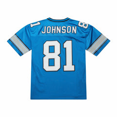 Calvin Johnson Detroit Lions 2007 Authentic Throwback Retired Player Jersey - Blue for sale