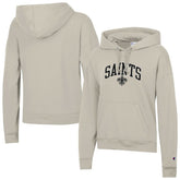 New Orleans Saints Champion Women's Powerblend Hoodie - Natural sale