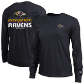 Baltimore Ravens Champion Women's Core Long-Sleeve T-Shirt - Black discount