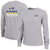 Los Angeles Rams Champion Women's Core Long-Sleeve T-Shirt - Heather Gray discount