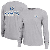Indianapolis Colts Champion Women's Core Long-Sleeve T-Shirt - Heather Gray online
