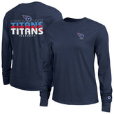 Tennessee Titans Champion Women's Core Long-Sleeve T-Shirt - Navy cheap