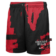 Chicago Bulls Youth Courtside Pro Shot Dri-FIT Mesh Practice Shorts - Black/Red | Nike shop