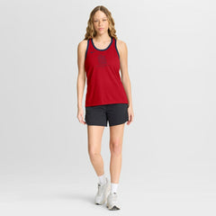 St. Louis Cardinals Women's Tri-Blend Dri-FIT Racerback Tank Top - Red | Nike