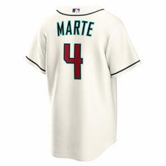 Ketel Marte Arizona Diamondbacks Home Replica Jersey - Cream | Nike
