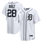 Javier Báez Detroit Tigers Home Replica Jersey - White | Nike
