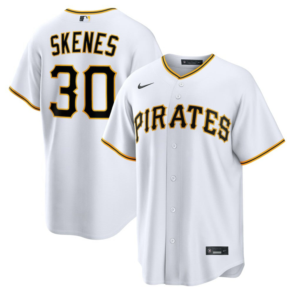 Paul Skenes Pittsburgh Pirates Home Replica Jersey - White | Nike