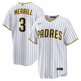 Jackson Merrill San Diego Padres Home Replica Player Jersey - White | Nike