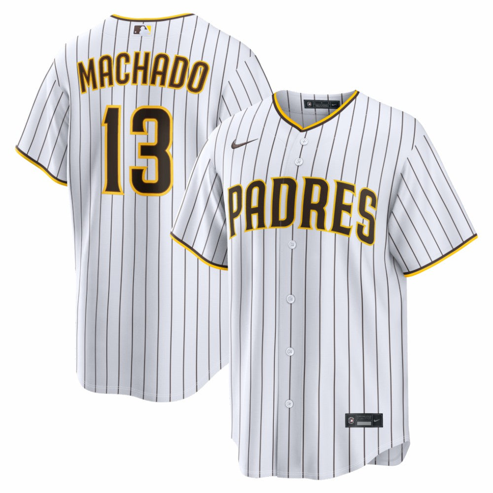 Manny Machado San Diego Padres Home Replica Player Jersey - White | Nike