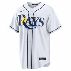 Junior Caminero Tampa Bay Rays Home Replica Jersey - White | Nike