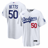 Mookie Betts Los Angeles Dodgers Home Stadium Jersey - White | Nike