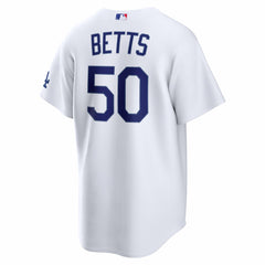 Mookie Betts Los Angeles Dodgers Home Stadium Jersey - White | Nike
