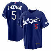 Freddie Freeman Los Angeles Dodgers Alternate Stadium Jersey - Royal | Nike