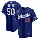 Mookie Betts Los Angeles Dodgers Alternate Stadium Jersey - Royal | Nike