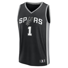 Victor Wembanyama San Antonio Spurs Youth Fast Break Replica Player Jersey - Icon Edition - Black | Fanatics sale