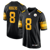 Aaron Rodgers Pittsburgh Steelers Alternate Game Jersey - Black | Nike cheap
