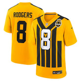 Aaron Rodgers Pittsburgh Steelers Alternate 1933 Throwback Game Jersey - Gold | Nike online