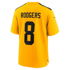 Aaron Rodgers Pittsburgh Steelers Alternate 1933 Throwback Game Jersey - Gold | Nike online
