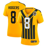 Aaron Rodgers Pittsburgh Steelers Women's Alternate 1933 Throwback Game Jersey - Gold | Nike online