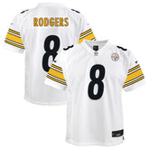 Aaron Rodgers Pittsburgh Steelers Youth Game Jersey – White | Nike cheap