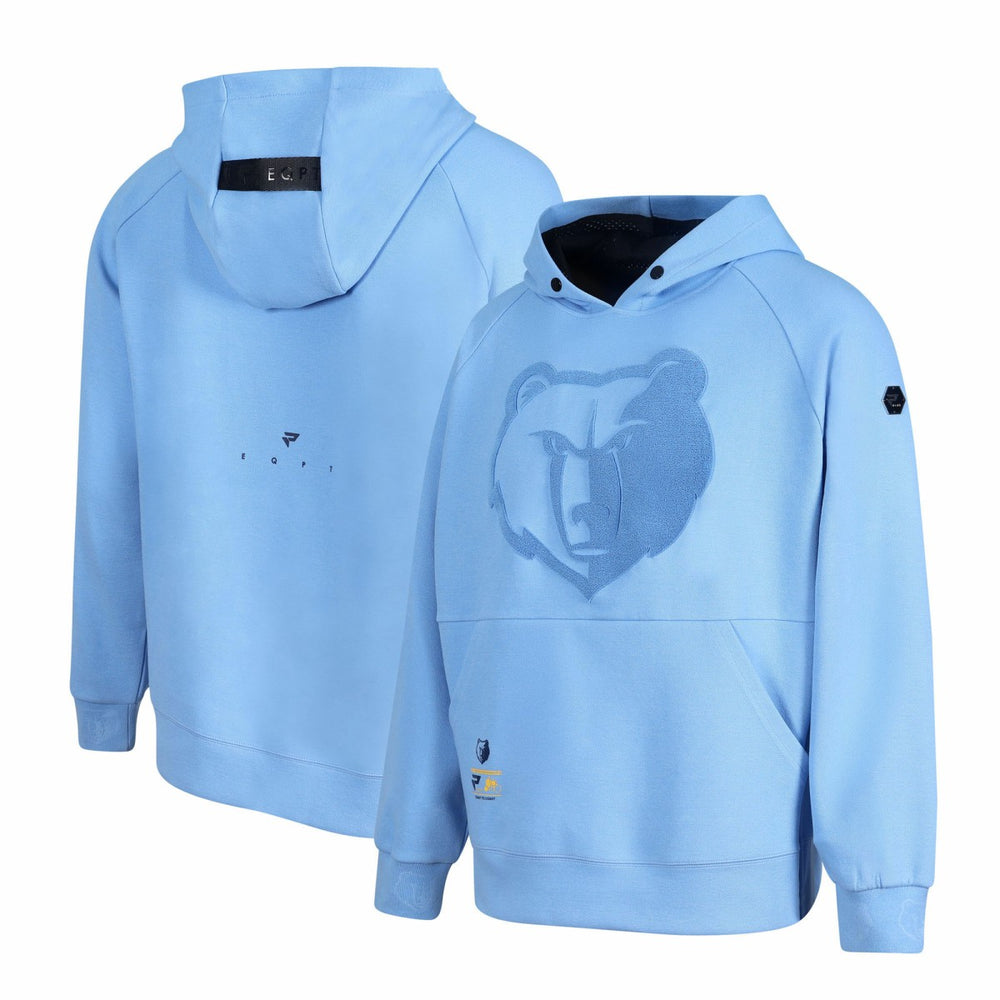 Memphis Grizzlies Protege Eco-Poly Interlock Fashion Tonal Hoodie - Light Blue cheap
