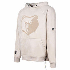 Memphis Grizzlies Protege Eco-Friendly Functional Suede Fashion Tonal Hoodie - Cream outlet